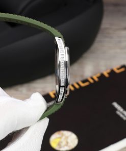 Patek Philippe Aquanaut 5168G Diamonds Baguette Replica GR Factory 42mm (2)