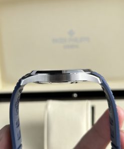 Patek Philippe Aquanaut 5168G Replica Watches Blue Rubber 42 (13)