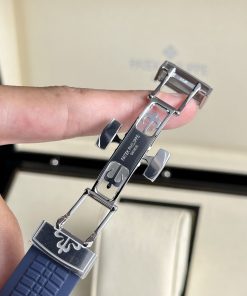 Patek Philippe Aquanaut 5168G Replica Watches Blue Rubber 42 (1)