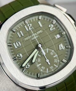 Patek Philippe Aquanaut 5968G Replica Watches Green Dial (1)