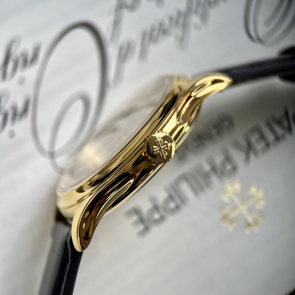 Patek Philippe Calatrava 5227J Gold Wrapped Best Replica 39mm (8)
