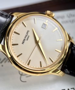 Patek Philippe Calatrava 5227J Gold Wrapped Best Replica 39mm (8)