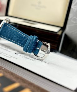 Patek Philippe Calatrava 6007A Replica Watches Blue Color 40mm (1)