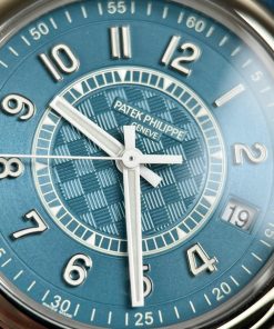 Patek Philippe Calatrava 6007A Replica Watches Blue Color 40mm (1)