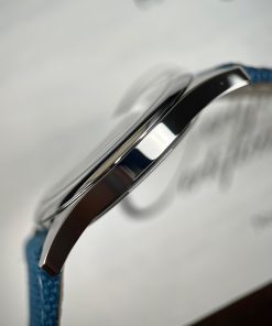 Patek Philippe Calatrava 6007A Replica Watches Blue Color 40mm (1)