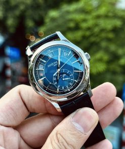 Patek Philippe Complication 5205G Replica Watches Blue Dial 40mm (2)