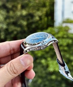 Patek Philippe Complication 5205G Replica Watches Blue Dial 40mm (2)