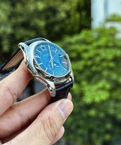 Patek Philippe Complication 5205G Replica Watches Blue Dial 40mm (2)