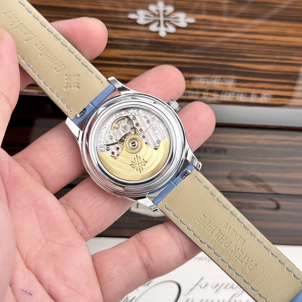 Patek Philippe Complications 4947G Blue Dial Best Replica 38mm (2)