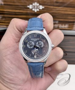 Patek Philippe Complications 4947G Blue Dial Best Replica 38mm (2)