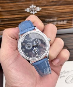 Patek Philippe Complications 4947G Blue Dial Best Replica 38mm (2)