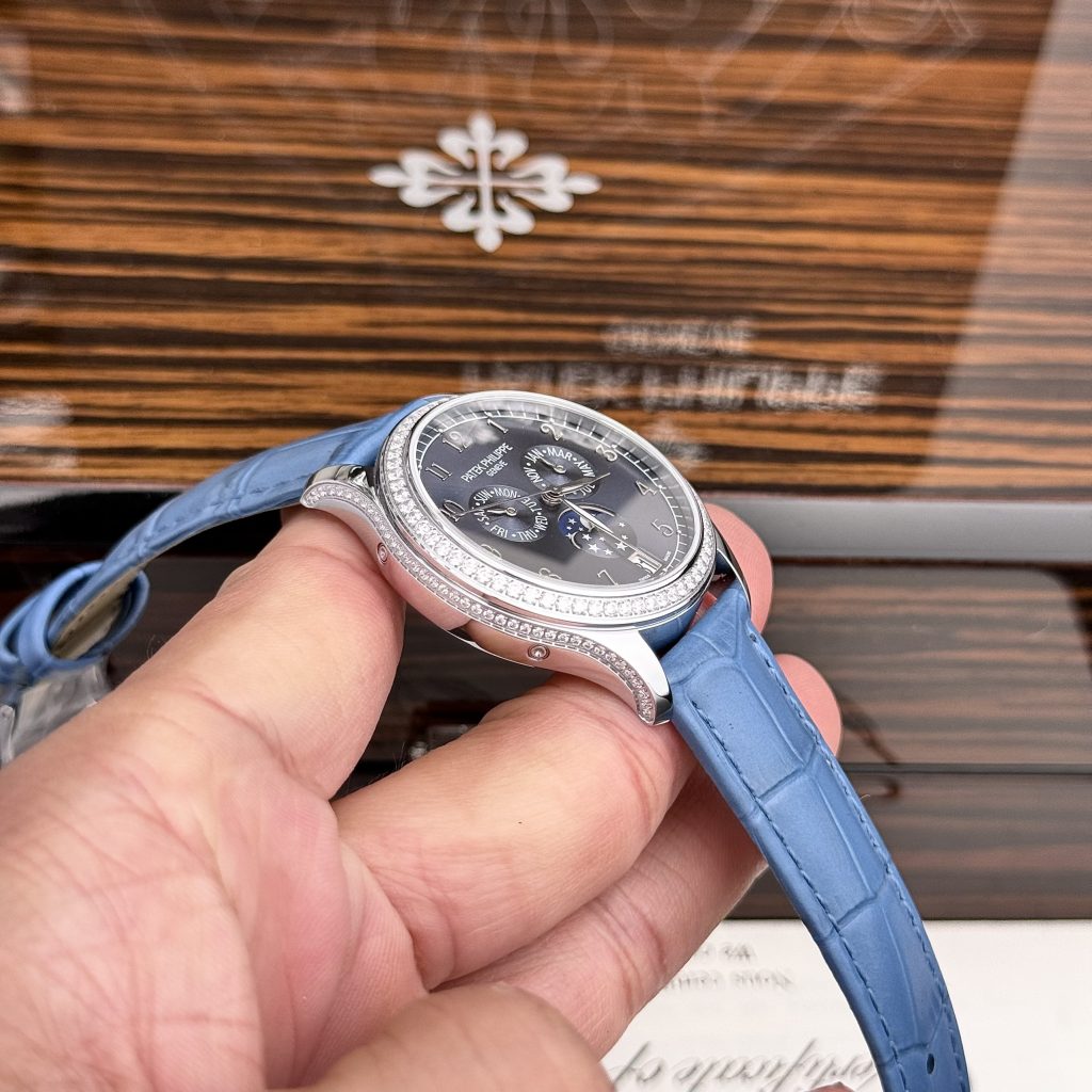 Patek Philippe Complications 4947G Blue Dial Best Replica 38mm (2)