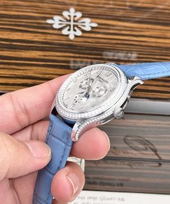 Patek Philippe Complications 4947G Diamonds Best Replica Watch 38mm (1)