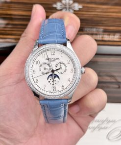 Patek Philippe Complications 4947G Diamonds Best Replica Watch 38mm (1)