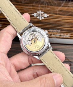 Patek Philippe Complications 4947G Gray Leather Strap Best Replica 38mm (2)