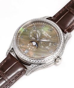 Patek Philippe Complications 4948G Replica Watches MOP Dial 38mm (9)