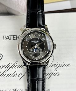 Patek Philippe Complications 5205G Gray Dial Best Replica Watch 40mm (9)