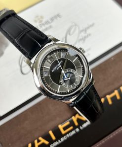 Patek Philippe Complications 5205G Gray Dial Best Replica Watch 40mm (9)