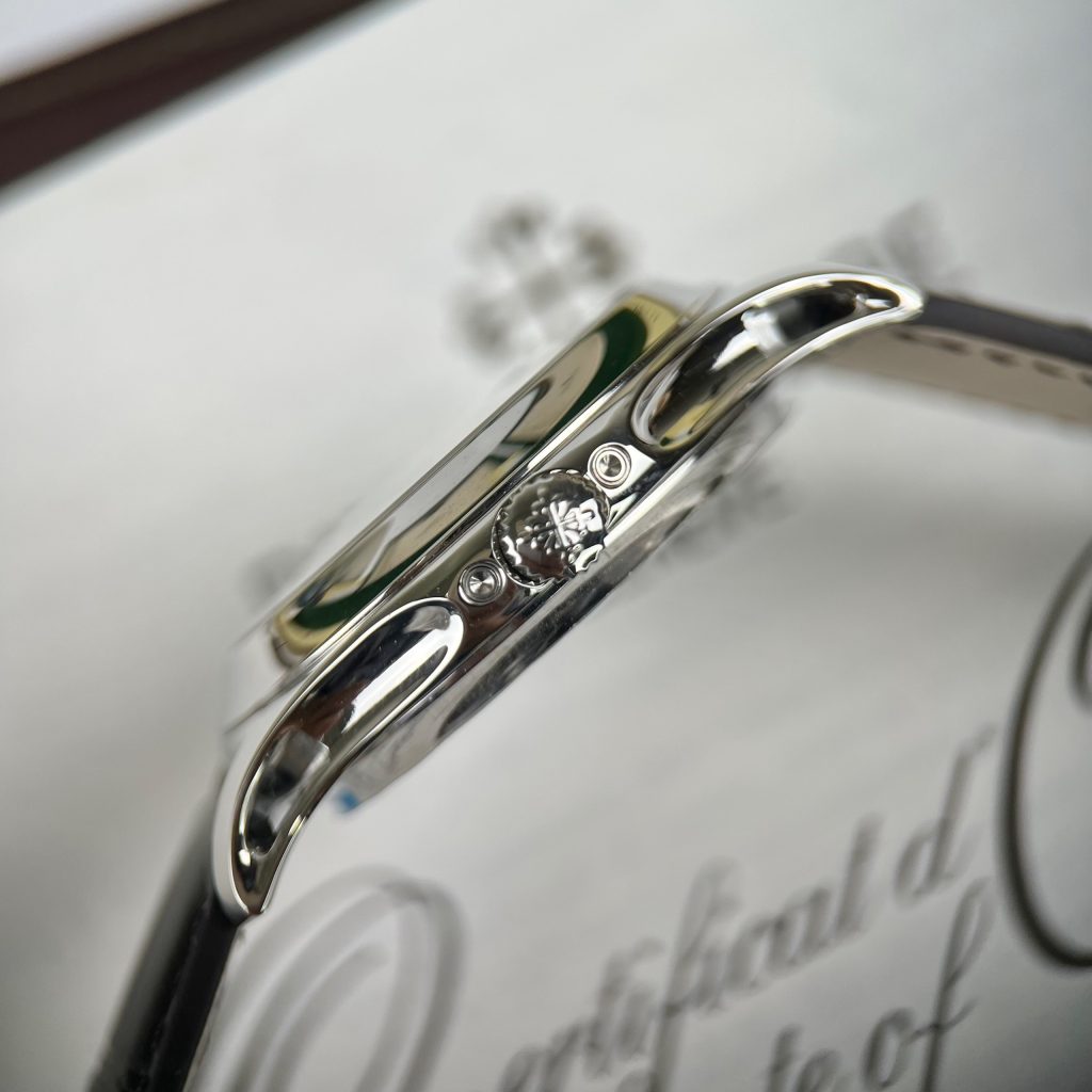 Patek Philippe Complications 5205G Gray Dial Best Replica Watch 40mm (9)