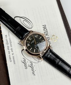 Patek Philippe Complications 5205R 18K Gold Wrapped Black Dial 40mm (9)