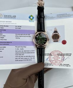 Patek Philippe Complications 5205R 18K Gold Wrapped Green Dial 40mm (9)