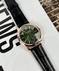 Patek Philippe Complications 5205R 18K Gold Wrapped Green Dial 40mm (9)