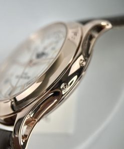 Patek Philippe Complications 5205R Gold Wrapped Brown Leather Strap 40mm (11)