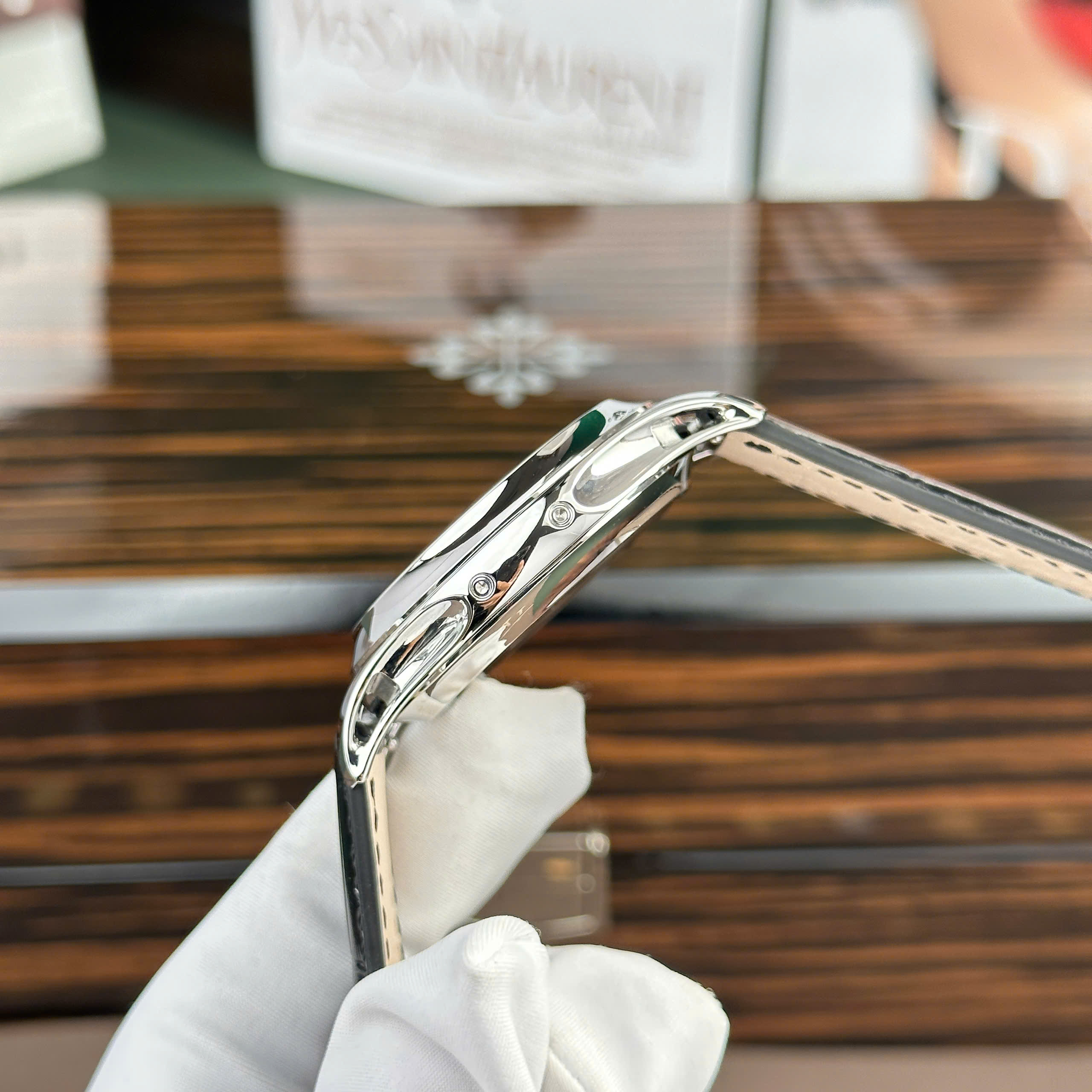 Patek Philippe Complications 5205R Replica Watch Leather Strap 40mm (7) Patek Philippe Complications 5205R Replica Watch Leather Strap 40mm (2)