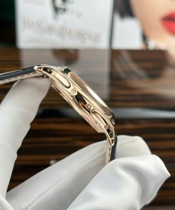 Patek Philippe Complications 5205R Rose Gold Replica Watch Leather Strap 40mm (1)