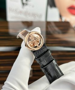Patek Philippe Complications 5205R Rose Gold Replica Watch Leather Strap 40mm (1)