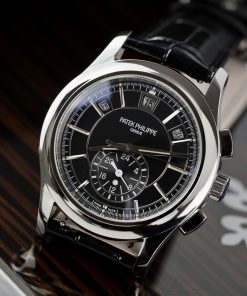 Patek Philippe Complications 5905G Black Dial Replica Watch 42mm (3)
