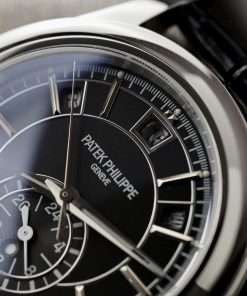 Patek Philippe Complications 5905G Black Dial Replica Watch 42mm (4)