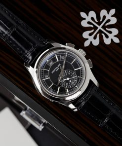 Patek Philippe Complications 5905G Black Dial Replica Watch 42mm (5)