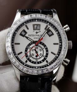 Patek Philippe Complications 5961G White Dial Replica Watch TW Factory (6)