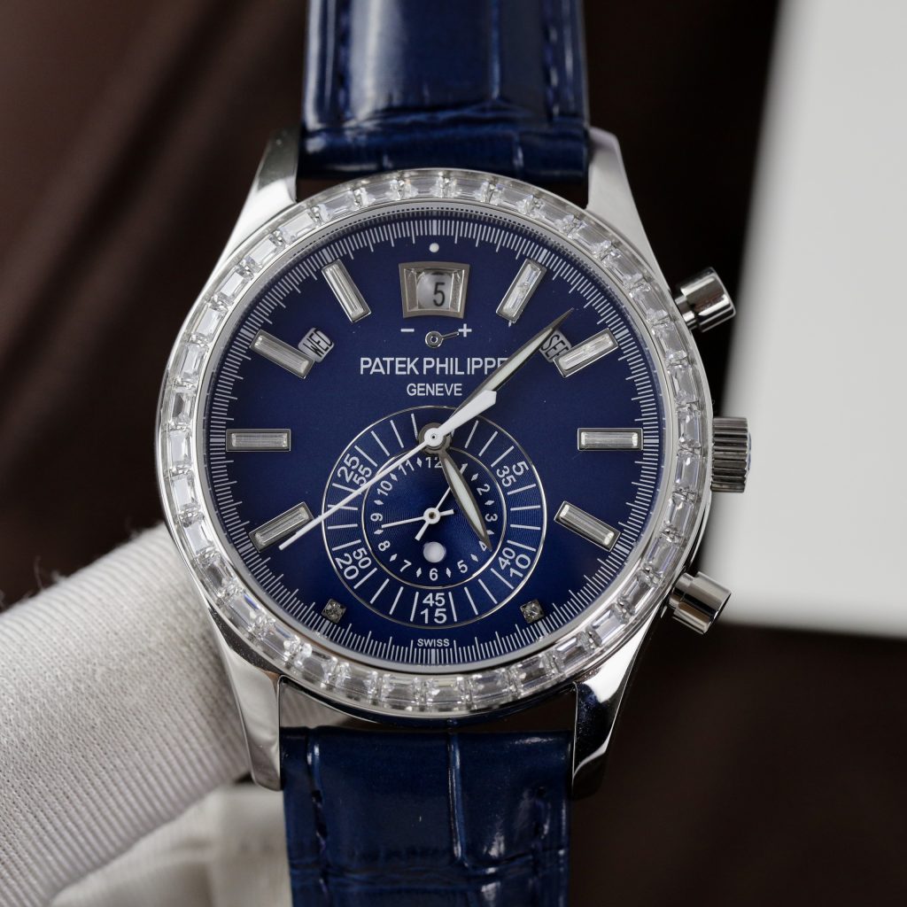 Patek Philippe Complications 5961P Blue Replica Watch TW Factory (6)