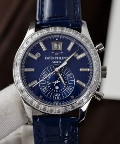 Patek Philippe Complications 5961P Blue Replica Watch TW Factory (6)