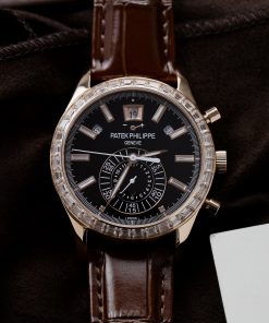 Patek Philippe Complications 5961R Black Dial Replica Watch TW Factory (5)