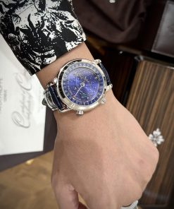 Patek Philippe Complications 6102 Replica Watches Blue Dial 44mm (6)