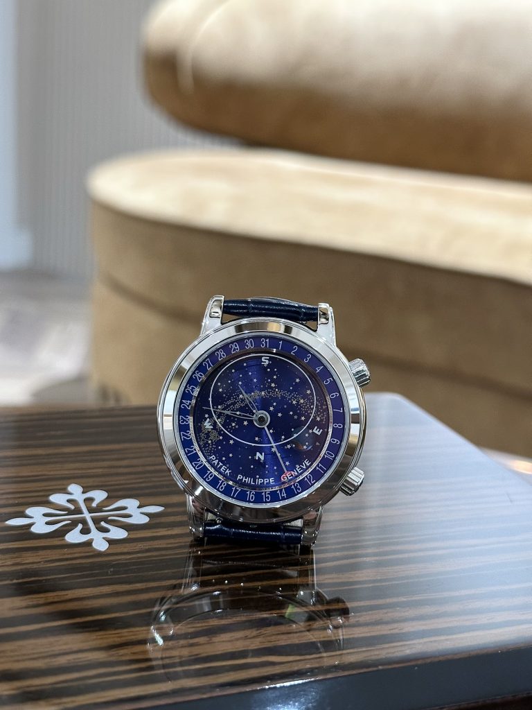 Patek Philippe Complications 6102 Replica Watches Blue Dial 44mm (6)