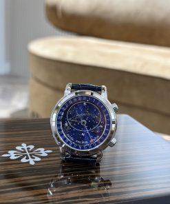 Patek Philippe Complications 6102 Replica Watches Blue Dial 44mm (6)
