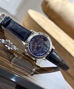 Patek Philippe Complications 6102 Replica Watches Blue Dial 44mm (6)
