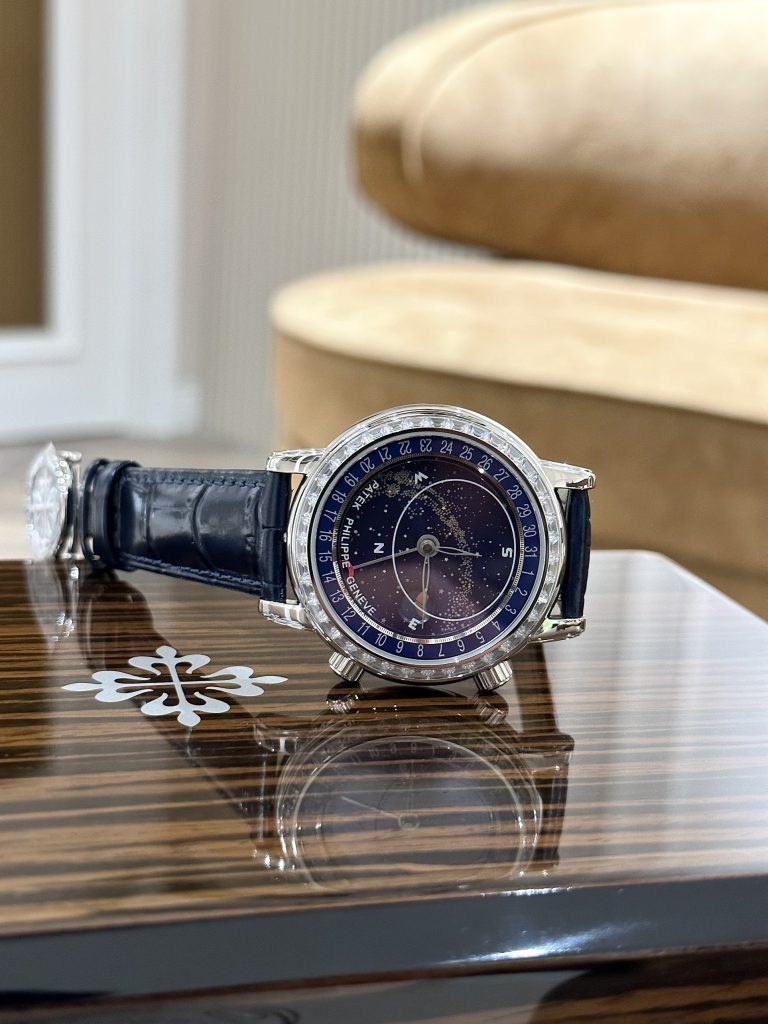 Patek Philippe Grand Complications 6104 Blue Replica Watches 44mm (2)
