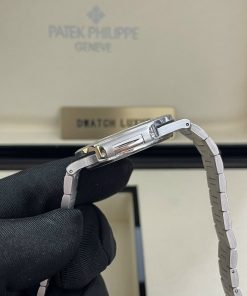 Patek Philippe Iced Out Nautilus 5719 Customs White Gold & CVD Diamonds Best Replica 40mm (4)