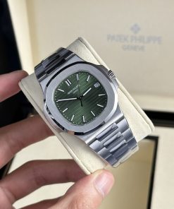 Patek Philippe Nautilus 5711 Best Replica Watch Green Dial 3K Factory 40mm (1)