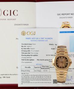 Patek Philippe Nautilus 5711 Gold Wrapped Best Replica 3K Factory 40mm (12)