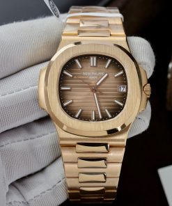 Patek Philippe Nautilus 5711 Gold Wrapped Best Replica 3K Factory 40mm (12)