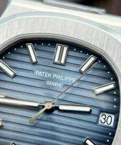 Patek Philippe Nautilus 5711 Replica Watches Leather Strap 3K Factory 40mm (5)