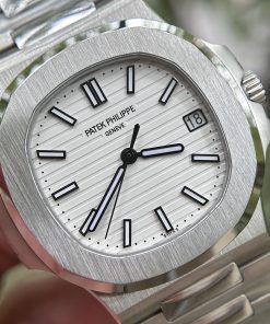 Patek Philippe Nautilus 5711 Replica Watches White Dial 3K Factory 40mm (2)