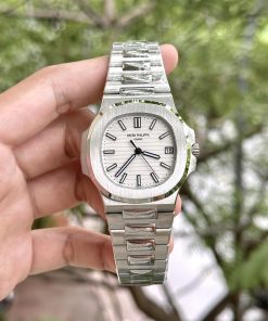 Patek Philippe Nautilus 5711 Replica Watches White Dial 3K Factory 40mm (2)