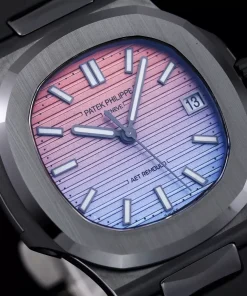 Patek Philippe Nautilus 5711 Tiffany AET Ceramic Black Best Replica 45mm (8)